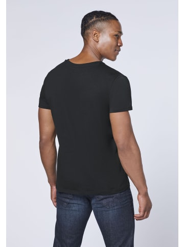 Polo Sylt T-Shirts im 3er-Pack mit V-Ausschnitt in Schwarz