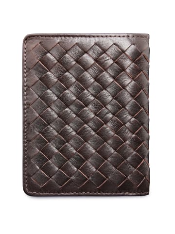 mano Don Luca - Kreditkartenetui 4cc 11 cm (dunkelbraun) in dunkelbraun
