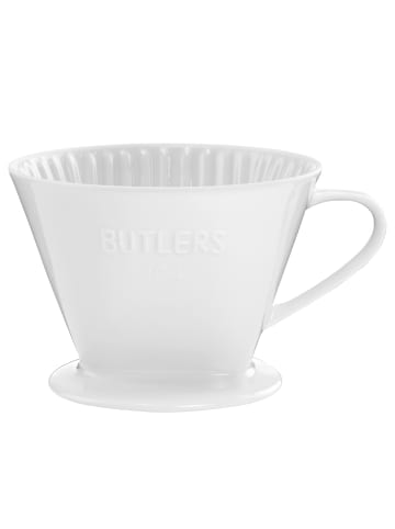 Butlers Kaffeefilter 104 TRADITIONAL 6er-Set in Weiß