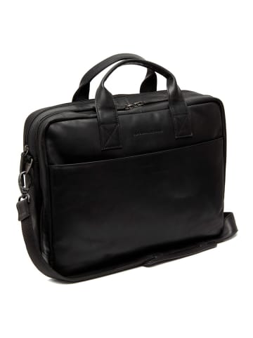 The Chesterfield Brand Frazer Aktentasche Leder 38 cm Laptopfach black
