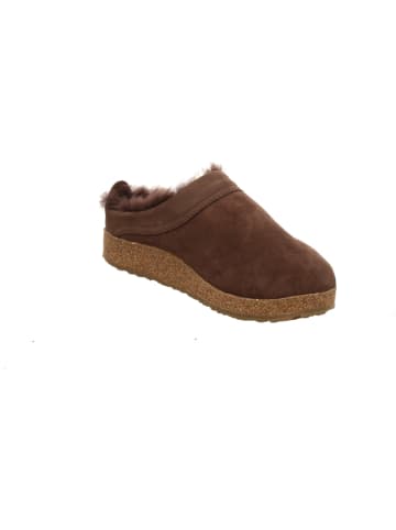 HAFLINGER Hausschuh in braun