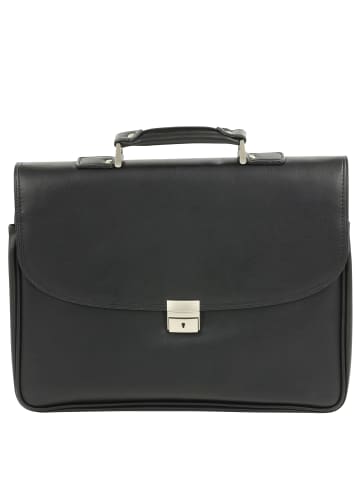 D&N Basic Line Aktentasche mit Laptopfach 44 cm in schwarz