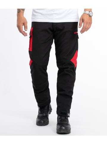 Rock Creek Softshellhose in Schwarz