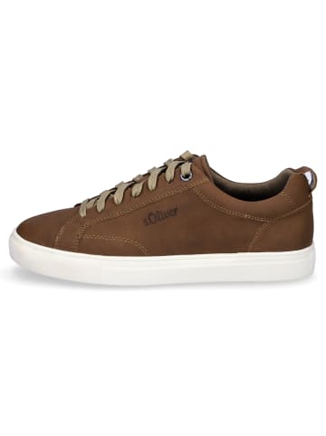 S. Oliver Sneaker in cognac braun