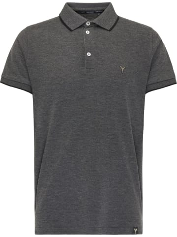 Carlo Colucci Poloshirt Colanera in Schwarz