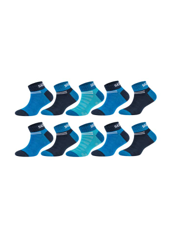 Skechers Sneakersocken 10er Pack mesh ventilation in blau