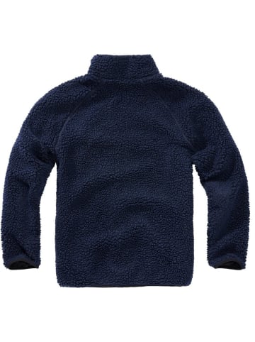 Brandit Fleecejacke/Fleecepullover "Teddyfleece Jacket" in Blau