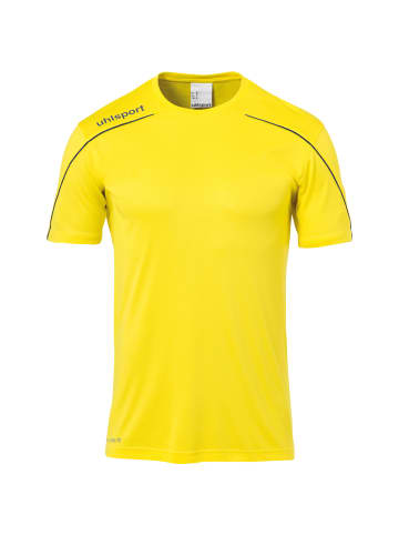 uhlsport  Trainings-T-Shirt STREAM 22 in limonengelb/schwarz