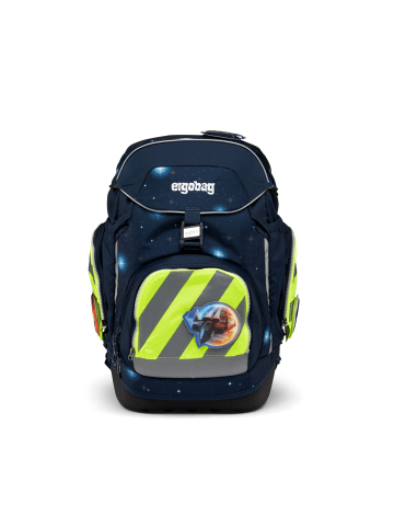 Ergobag Fluo Zip-Set mit Reflektorstreifen in gelb