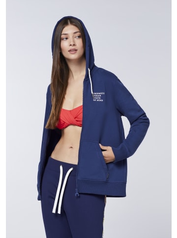 Chiemsee Kapuzenjacke in Blau