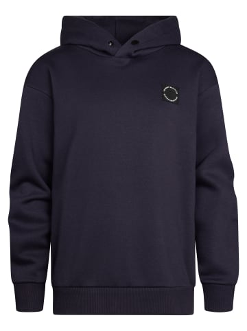 Petrol Industries Logo Hoodie Ozark in Blau
