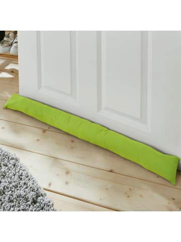 REDBEST Baumwolle Zugluftstopper Seattle in apfelgrün