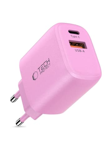 Tech Protect Tech Protect NCA30 PD 30 W QC3.0USB-A USB-C WandLadegerät