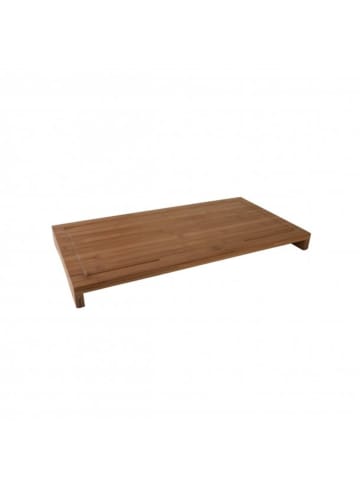 COFI 1453 XXL Bambus Schneidebrett mit Saftrille - 54 x 28 x 4,5 cm in Natur