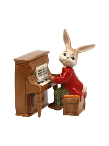 Goebel Figur " Hase - Kleiner Virtuose " in Bunt