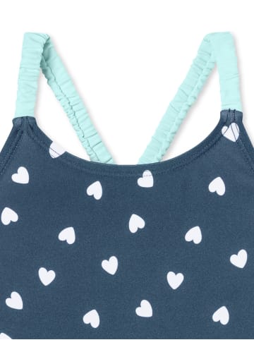 Schiesser Badeanzug Aqua Kids in nachtblau