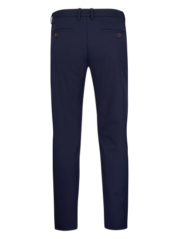 Petrol Industries Schmale Stretch-Chino parker in Blau