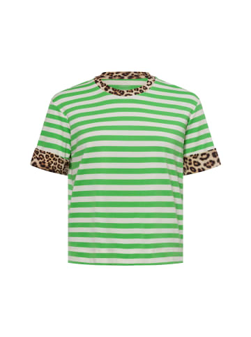 MARC CAIN SPORTS  T-Shirt in gras weiß - 0001