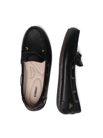 EVERAU Australia Leder Loafer - Grebes in Schwarz