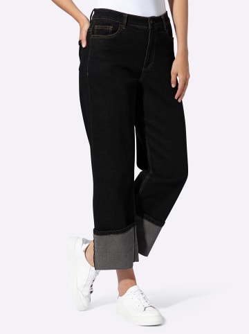 Heine Stretch-Jeans in black denim