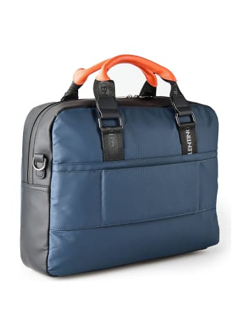 Valentino Dragonhawk Aktentasche 42 cm Laptopfach in blu-nero