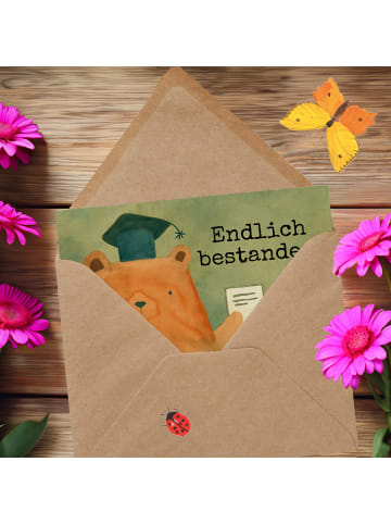 Mr. & Mrs. Panda Deluxe Karte Bär Prüfung Design mit Spruch in Weiß