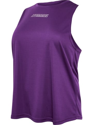 Hummel Sportshirt "Hmlte Curvy Tanktop Plus" in Lila