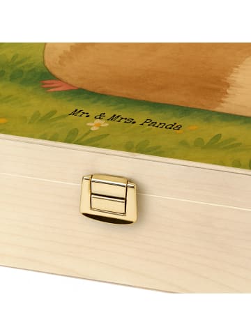 Mr. & Mrs. Panda Holz Teebox Meerschweinchen Weisheit Design ohn... in Weiß
