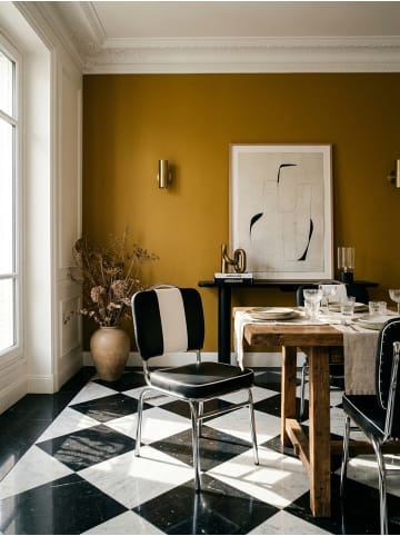 KADIMA DESIGN Esszimmerstuhl American Diner 50er Jahre Retro in Schwarz