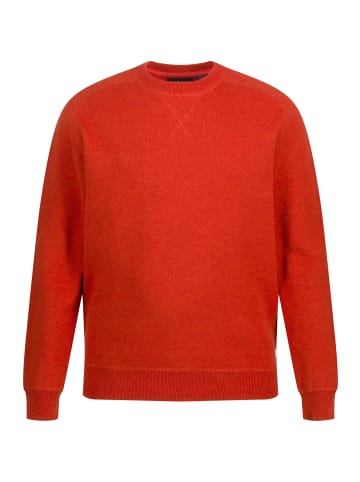 JP1880 Pullover in dunkelorange