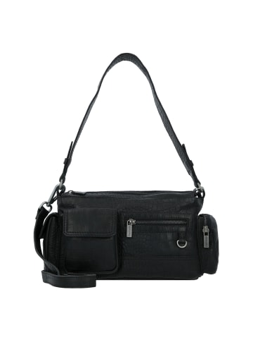 Cowboysbag Hawley Glam Schultertasche Leder 25 cm in croco black