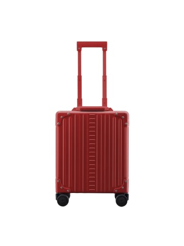 Aleon Business 4-Rollen Businesstrolley 42 cm Laptopfach in ruby