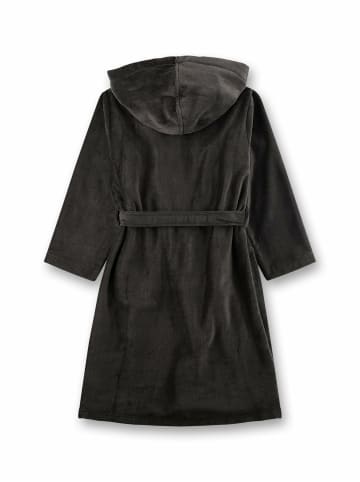 Sanetta Morgenmantel für Damen in schwarz