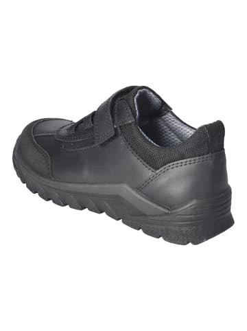 Ricosta Kindergarten Klett Halbschuh/Sneaker in schwarz