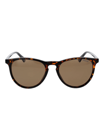 Polaroid Frauen Sonnenbrille Panto Braun