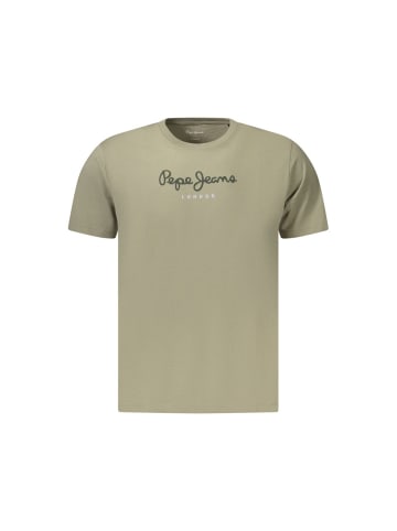 Pepe Jeans Grünes Baumwoll-T-Shirt