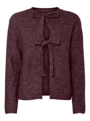 Pieces Pullover in tawny port