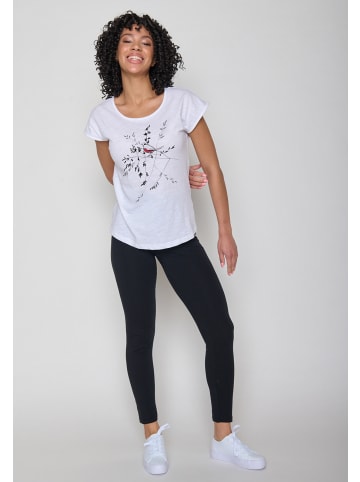 GreenBomb Cool Animal Bird Branch in Weiß