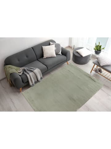 Kurzflor Teppich Robert Prime 125 in Grün