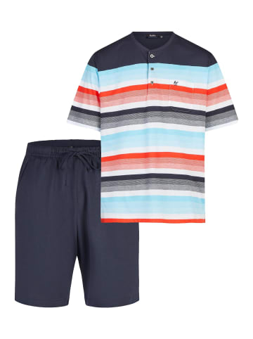 hajo Schlafanzug Klima Komfort in Mehrfarbig