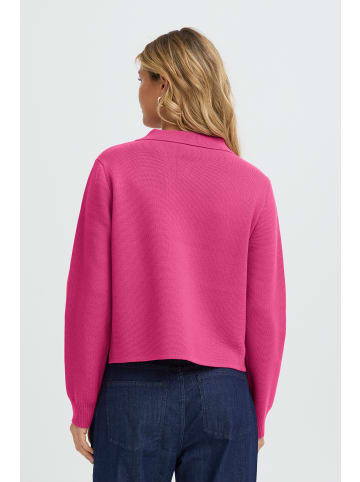 Fransa Strick-Cardigan langarm FRITA Regular fit in Very Berry