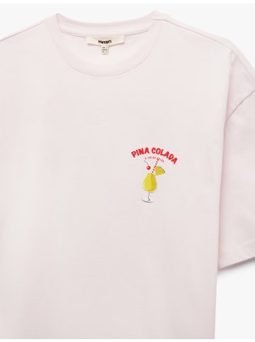 KOTON TSHIRT SS in Rosa