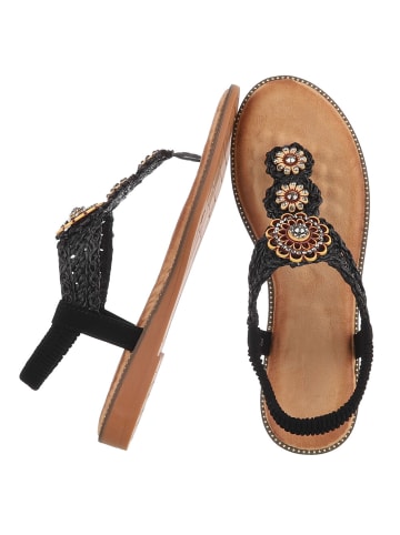 Ital-Design Sandale & Sandalette in Schwarz