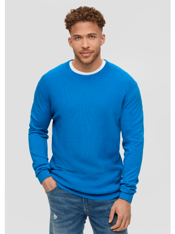 s.Oliver Strickpullover langarm in Blau