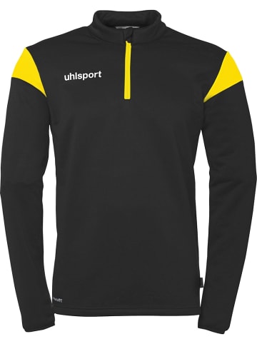uhlsport  Trainingsjacke "Squad 27 1/4 Zip Top" in Schwarz