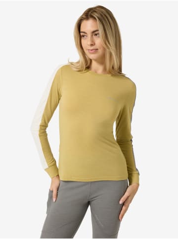 super.natural Merino Longsleeve ALARM RUNNING LS in Beige