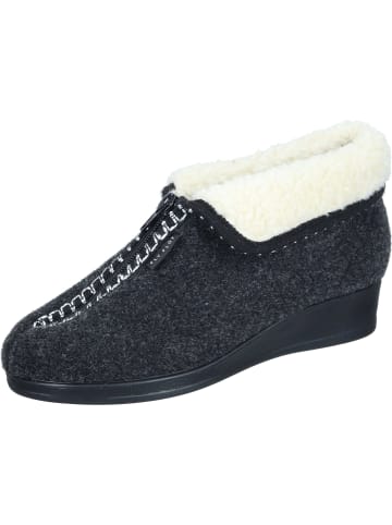 FlyFlot Klassische Hausschuhe, Ankle Boots in schwarz