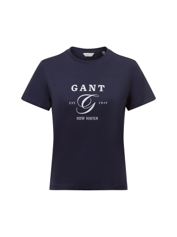 Gant T-Shirt in marine