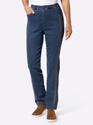WITT WEIDEN Schlupfjeans in blue-stone-washed