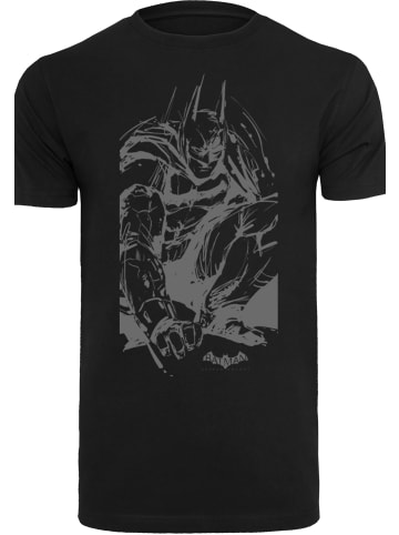 F4NT4STIC T-Shirt DC Comics Batman Arkham Knight Sketch in schwarz
